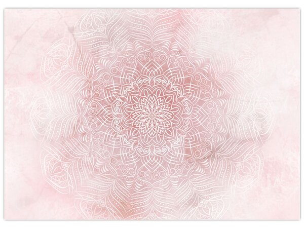 Tablou - Mandala roz (70x50 cm)