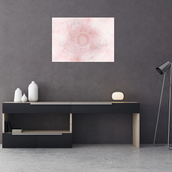 Tablou - Mandala roz (70x50 cm)
