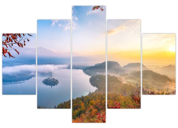 Tablou - Lacul Bled (150x105 cm)