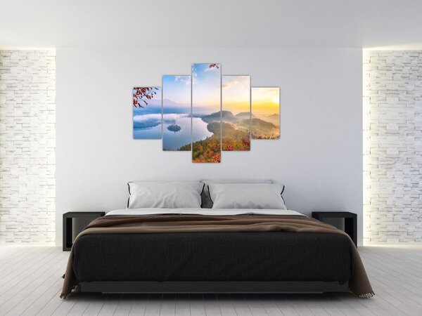 Tablou - Lacul Bled (150x105 cm)