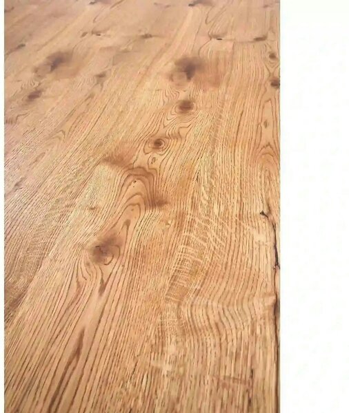 Masa extensibila XAVIER, stejar deschis/negru, lemn/otel, 160/250x90x7