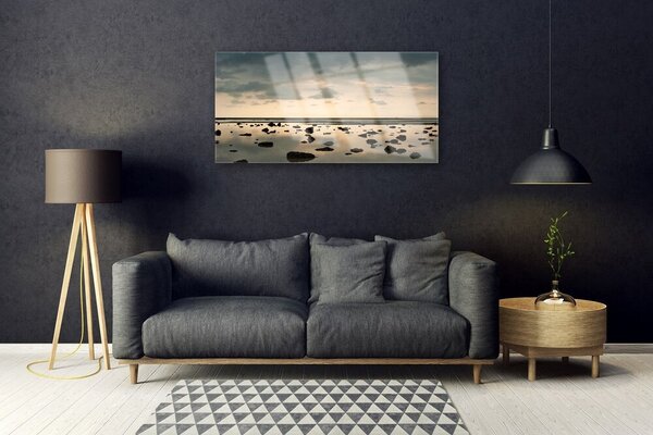 Tablouri acrilice Apă Peisaj Gray