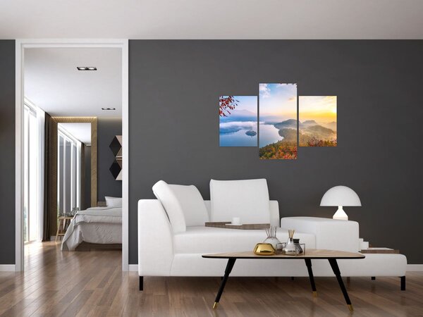 Tablou - Lacul Bled (90x60 cm)