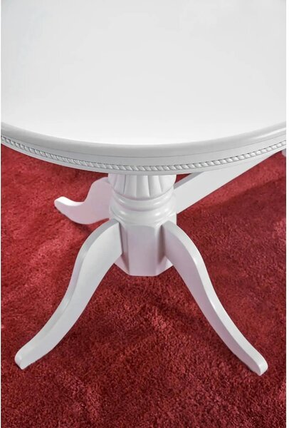 Masa alba vintage JOSEPH, 150/190x90x77 cm