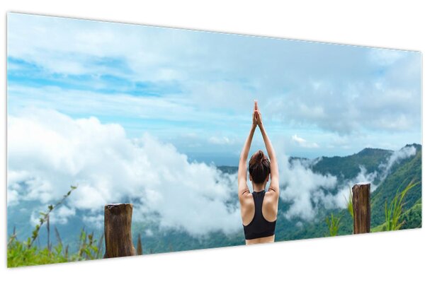 Tablou - Yoga (120x50 cm)