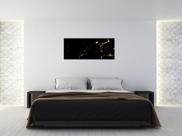Tablou - Decor rău (120x50 cm)
