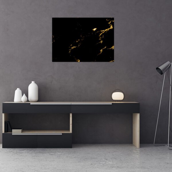 Tablou - Decor rău (70x50 cm)