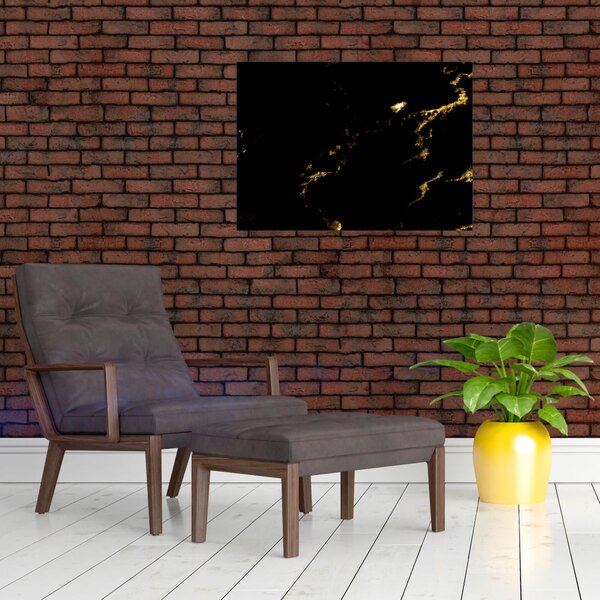 Tablou - Decor rău (70x50 cm)