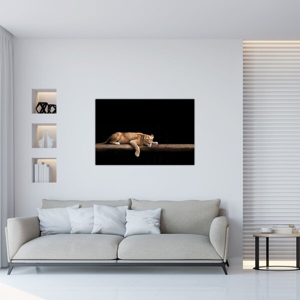 Tablou - Lioness (90x60 cm)