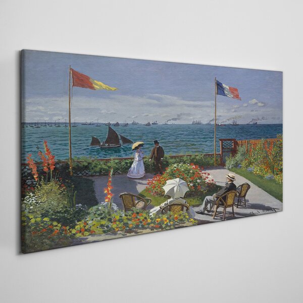 Tablou canvas Grădină Natura Artă Monet