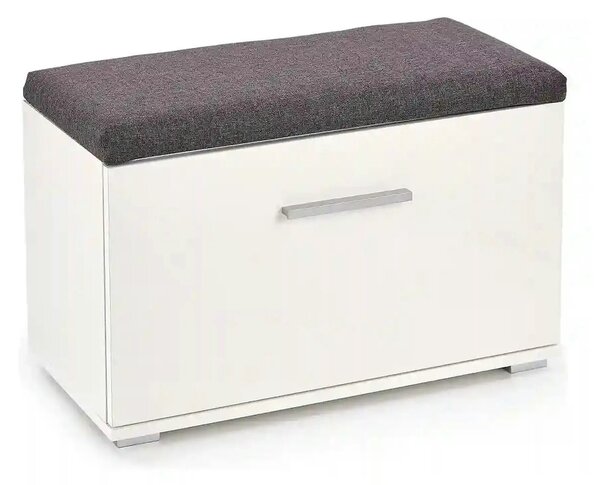 Pantofar LIMA ST2, gri/alb, PAL laminat, 70x32x45 cm