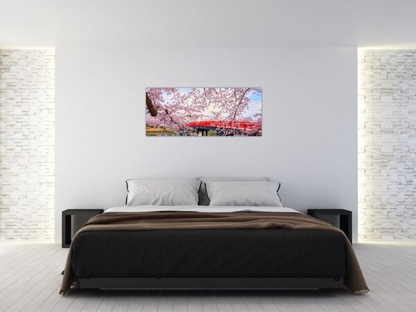 Tablou - Hirosaki, Japonia (120x50 cm)