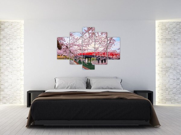 Tablou - Hirosaki, Japonia (150x105 cm)