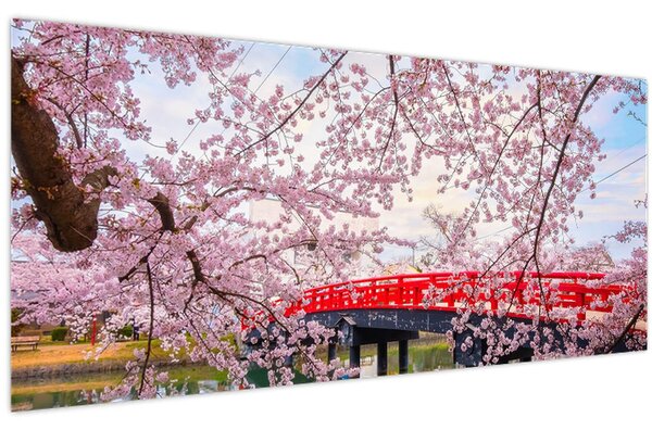 Tablou - Hirosaki, Japonia (120x50 cm)