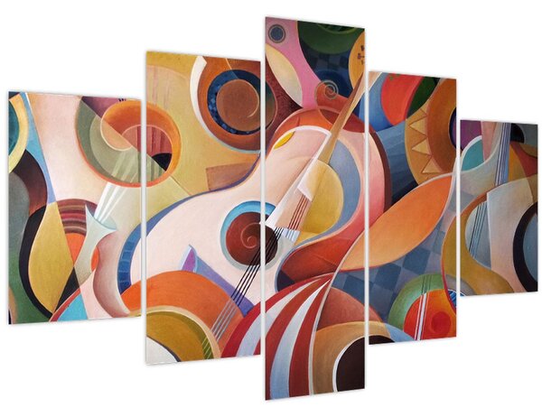 Tablou - Abstract muzical (150x105 cm)