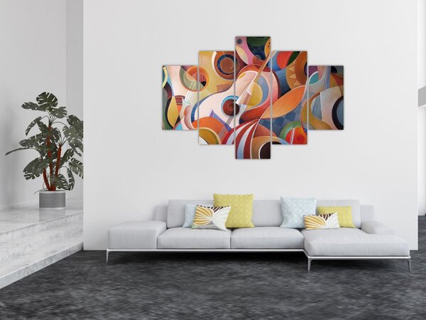 Tablou - Abstract muzical (150x105 cm)