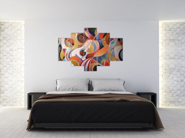 Tablou - Abstract muzical (150x105 cm)