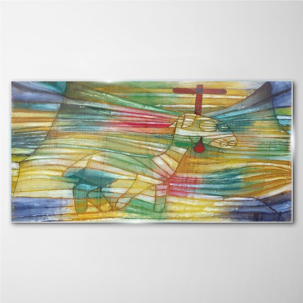 Tablou sticla Lamba Paul Klee