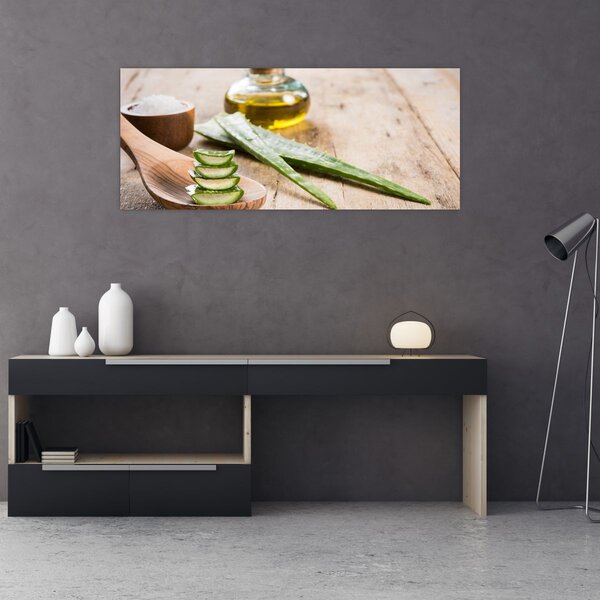 Tablou - Aloe vera (120x50 cm)