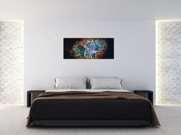 Tablou - Nebuloasa Crabului (120x50 cm)