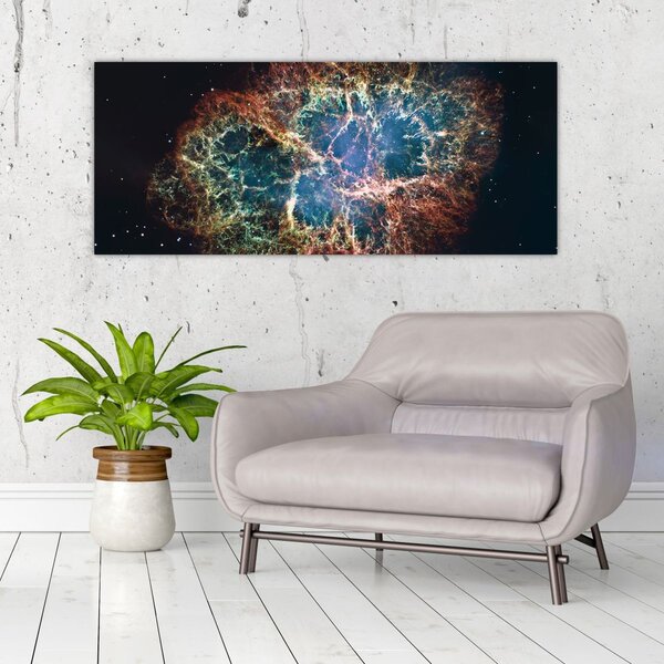 Tablou - Nebuloasa Crabului (120x50 cm)