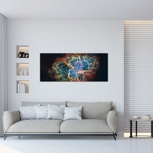 Tablou - Nebuloasa Crabului (120x50 cm)