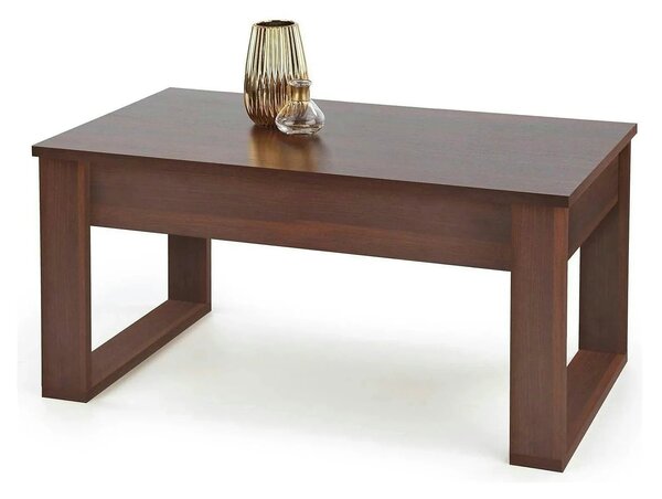 Masuta NEA, nuc inchis, PAL furniruit, 110x60x52 cm