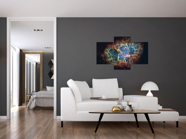 Tablou - Nebuloasa Crabului (90x60 cm)