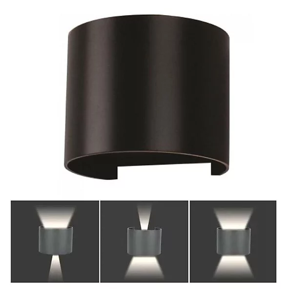 Aplică LED de exterior LED/6W/230V 3000K IP65 negru
