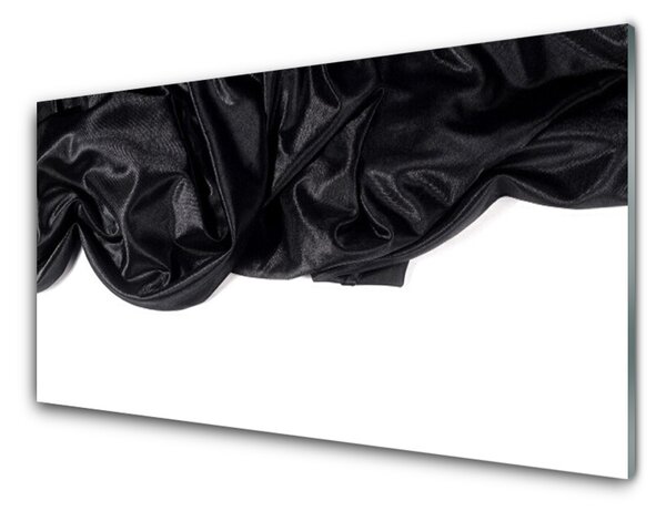Panou sticla bucatarie Cashmere Art Negru Alb