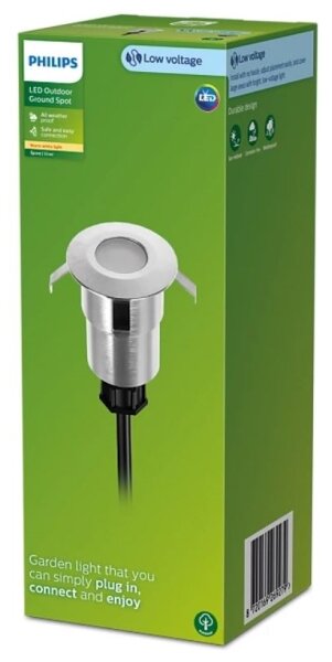 Corp de iluminat LED încastrat de exterior Philips SPORE LED/1W/24V IP67