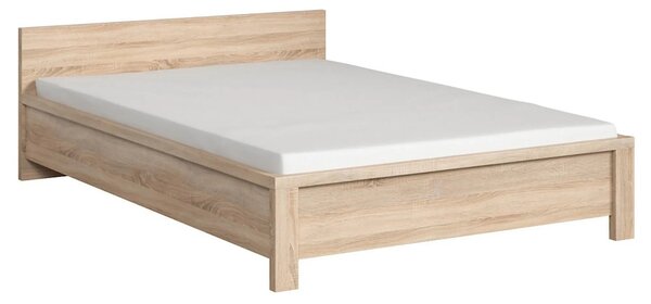 Cadru pat KASPIAN 140x200, stejar sonoma, PAL laminat