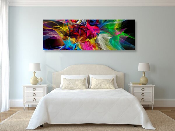 Tablou haosului colorat abstract