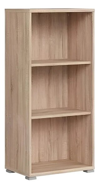 Biblioteca OFFICE, stejar sonoma, PAL, 53x35x114 cm