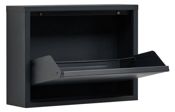 Pantofar FLY, gri antracit, metal, 50x15x37 cm