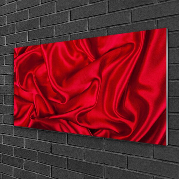 Tablou pe sticla Cashmere Art Red