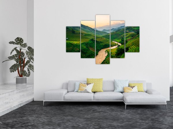 Tablou - Terase de orez II. (150x105 cm)
