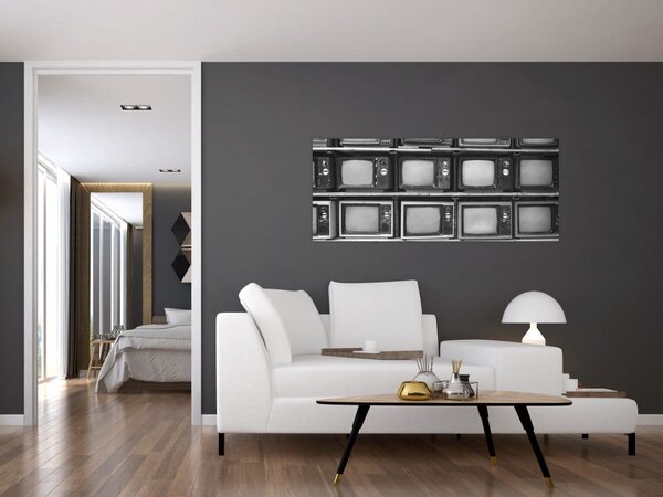 Tablou - Retro TV (120x50 cm)