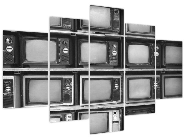 Tablou - Retro TV (150x105 cm)