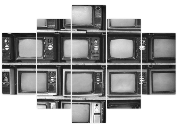 Tablou - Retro TV (150x105 cm)