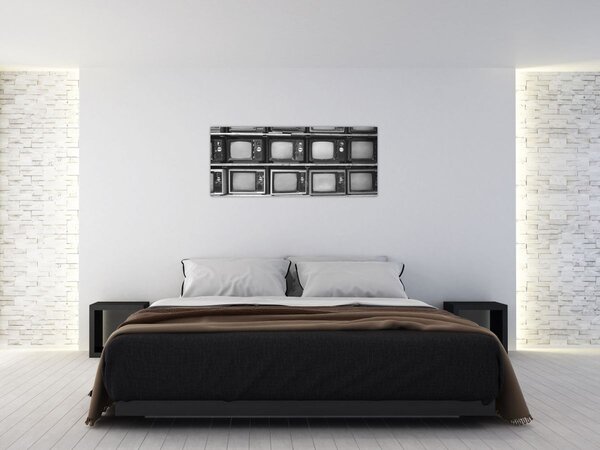 Tablou - Retro TV (120x50 cm)