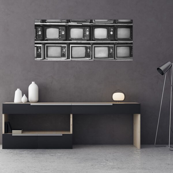 Tablou - Retro TV (120x50 cm)