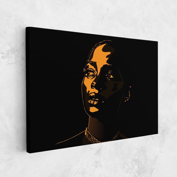 Tablou Canvas, 20x30cm, Dormitor si Living, Femei, Femei africane, African Yellow Light