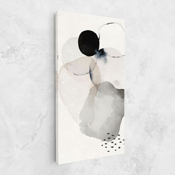 Tablou Canvas, 40x80cm, Dormitor si Living, Abstracte, Minimaliste, Water Color Art