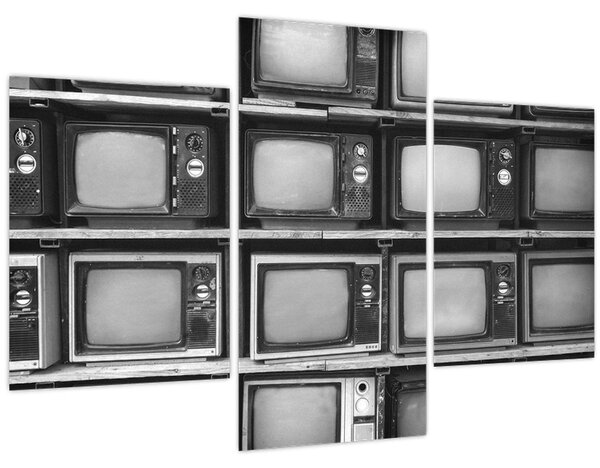 Tablou - Retro TV (90x60 cm)