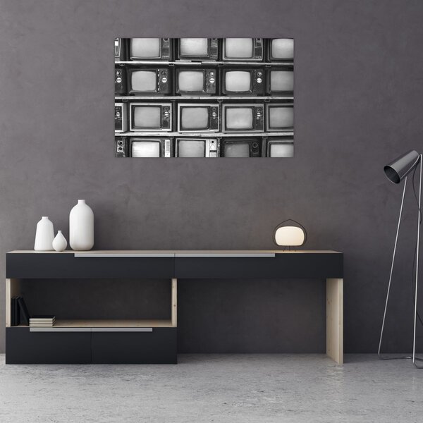 Tablou - Retro TV (90x60 cm)