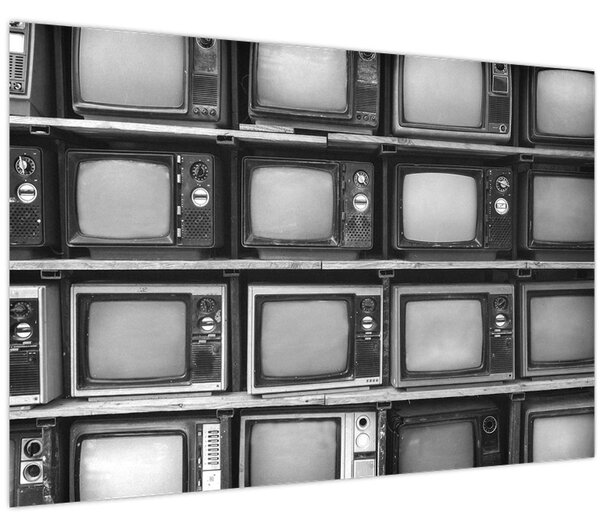 Tablou - Retro TV (90x60 cm)