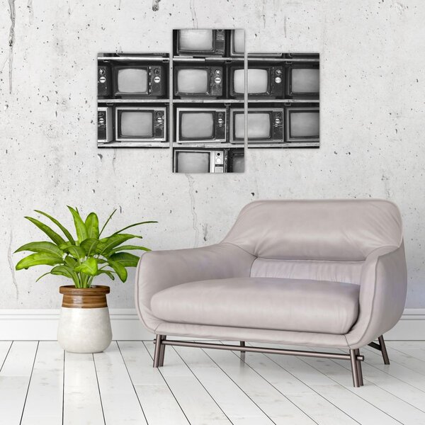 Tablou - Retro TV (90x60 cm)