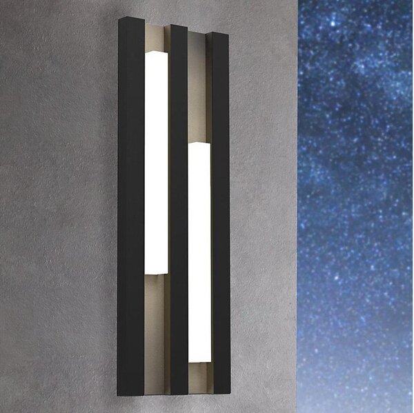 Aplică LED de exterior FANDINA 2xLED/4,2W/230V IP55 Eglo 900118