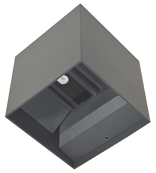 Aplică LED de exterior KREON 2xLED/3W/230V IP54 3000K antracit